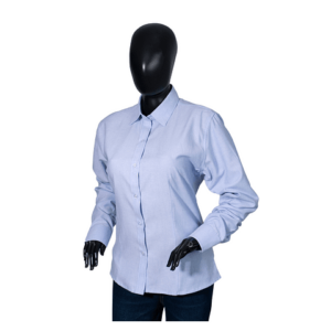 Camisa Oxford Dama Manga Larga