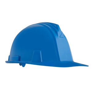Casco Dielectrico con Rachet 4 Puntos de Apoyo Azul Ref. A1300