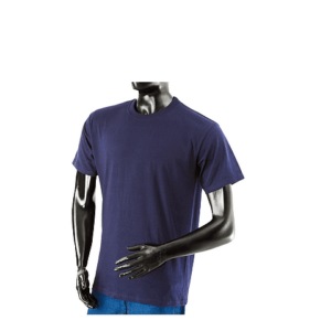 Camiseta Cuello Redondo Azul Oscuro