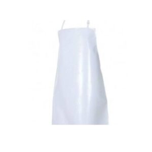 Delantal Pvc Largo Blanco