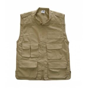 Chaleco En Dril Tipo Periodista