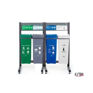 Punto Ecológico 53 Litros Con Tablero