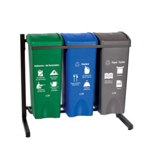 Punto Ecológico Eco 3 Puestos 53L