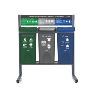 Punto Ecológico Tapa Plana de 35L